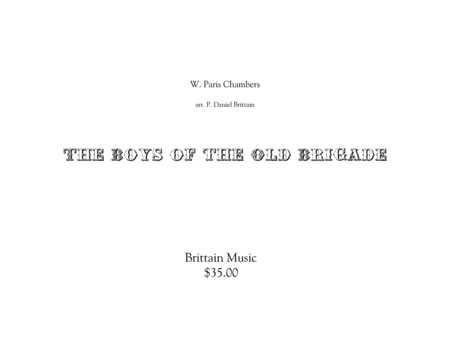Boys of the Old Brigade March Brass Band Edition