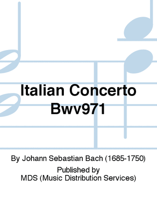 Italian Concerto BWV971