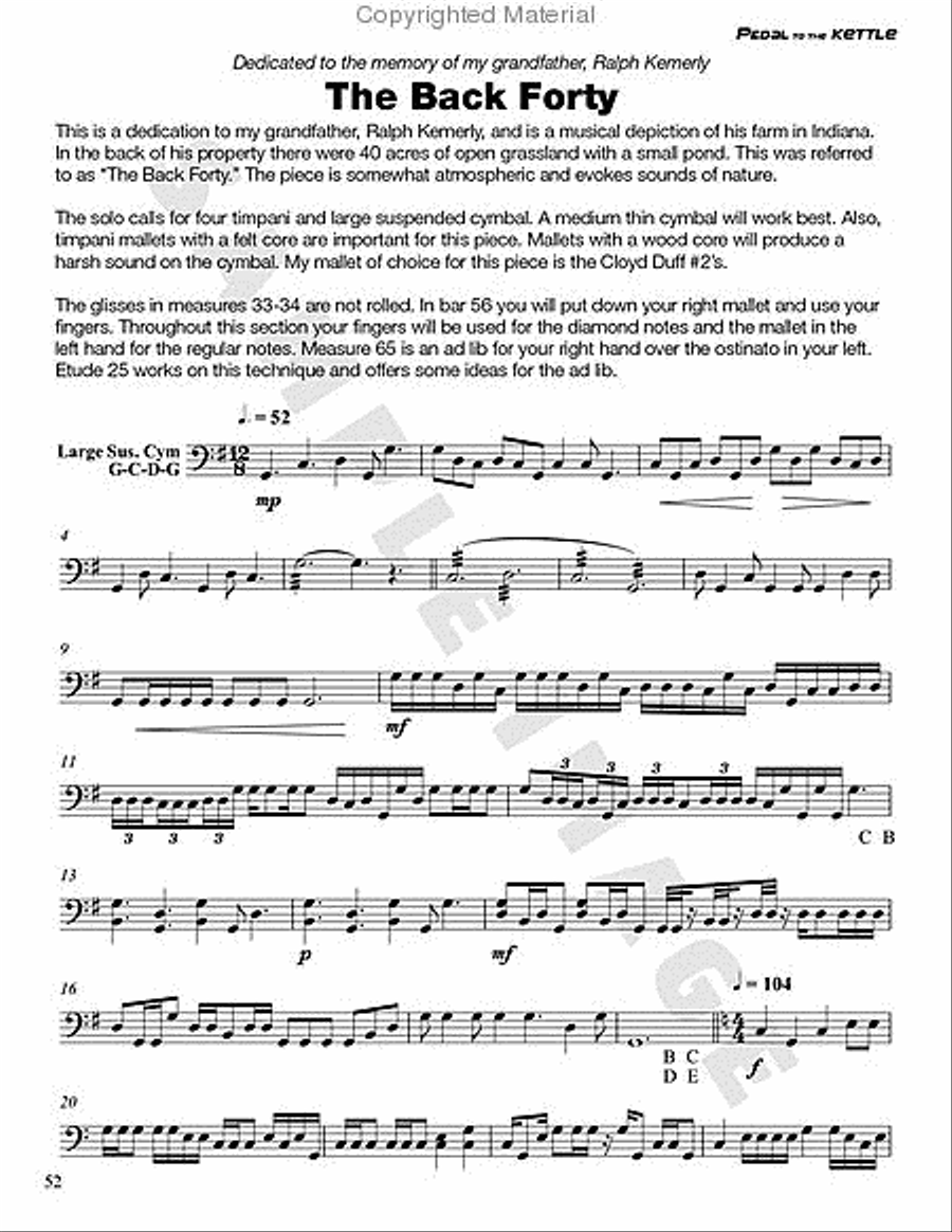 Pedal to the Kettle Pedal to the Kettle Percussion scores gallery preview page 39
