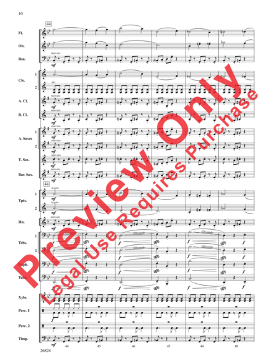 Contraption Concert Band scores gallery preview page 11