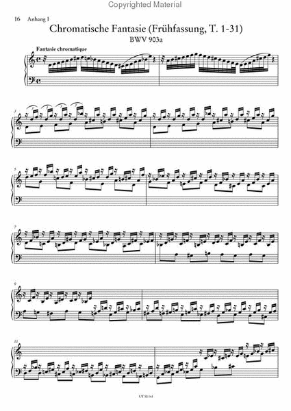 Chromatic Fantasy and Fugue, BWV 903