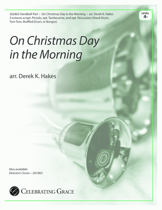 On Christmas Day in the Morning Handbell Part (Digital Download)