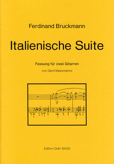 Italienische Suite (für zwei Gitarren)