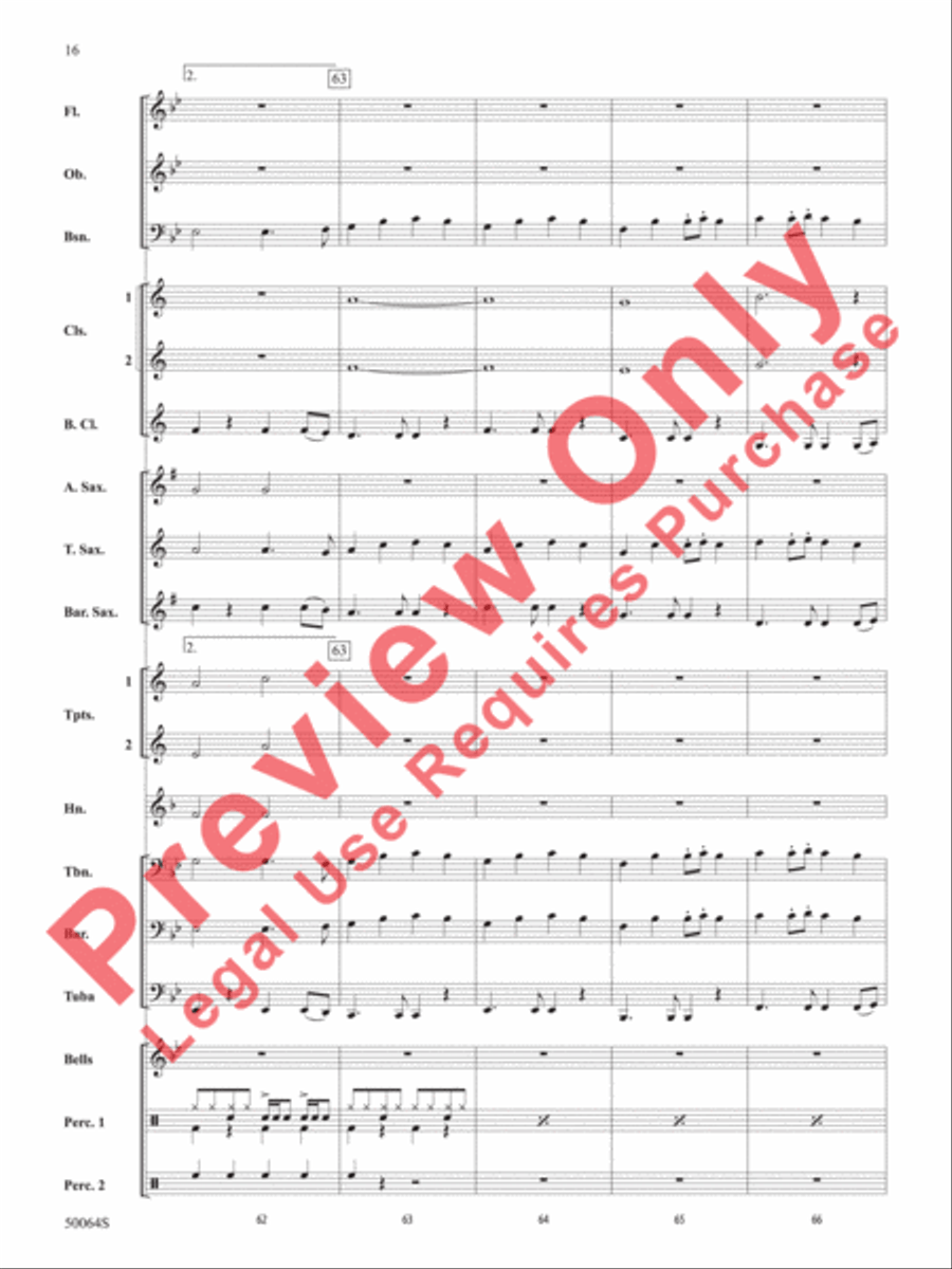 A Taylor Swift Duo Concert Band scores gallery preview page 17