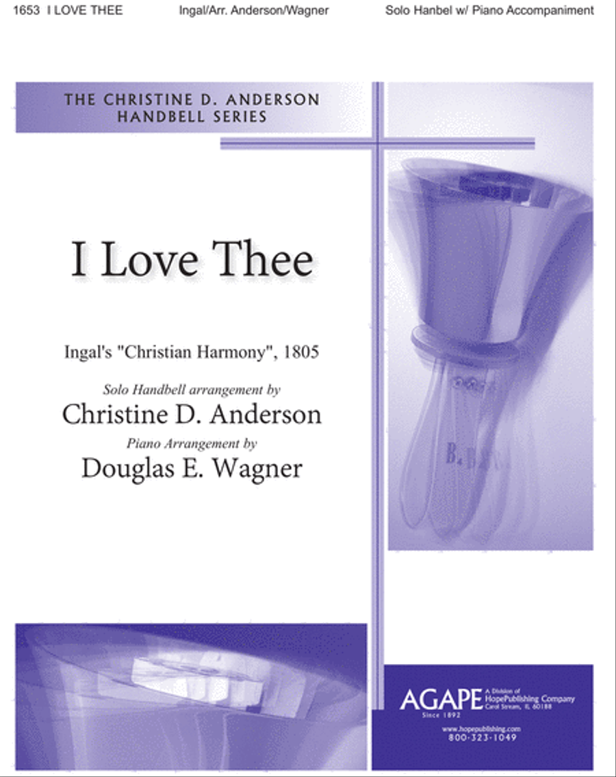 I Love Thee Percussion scores gallery preview page 1