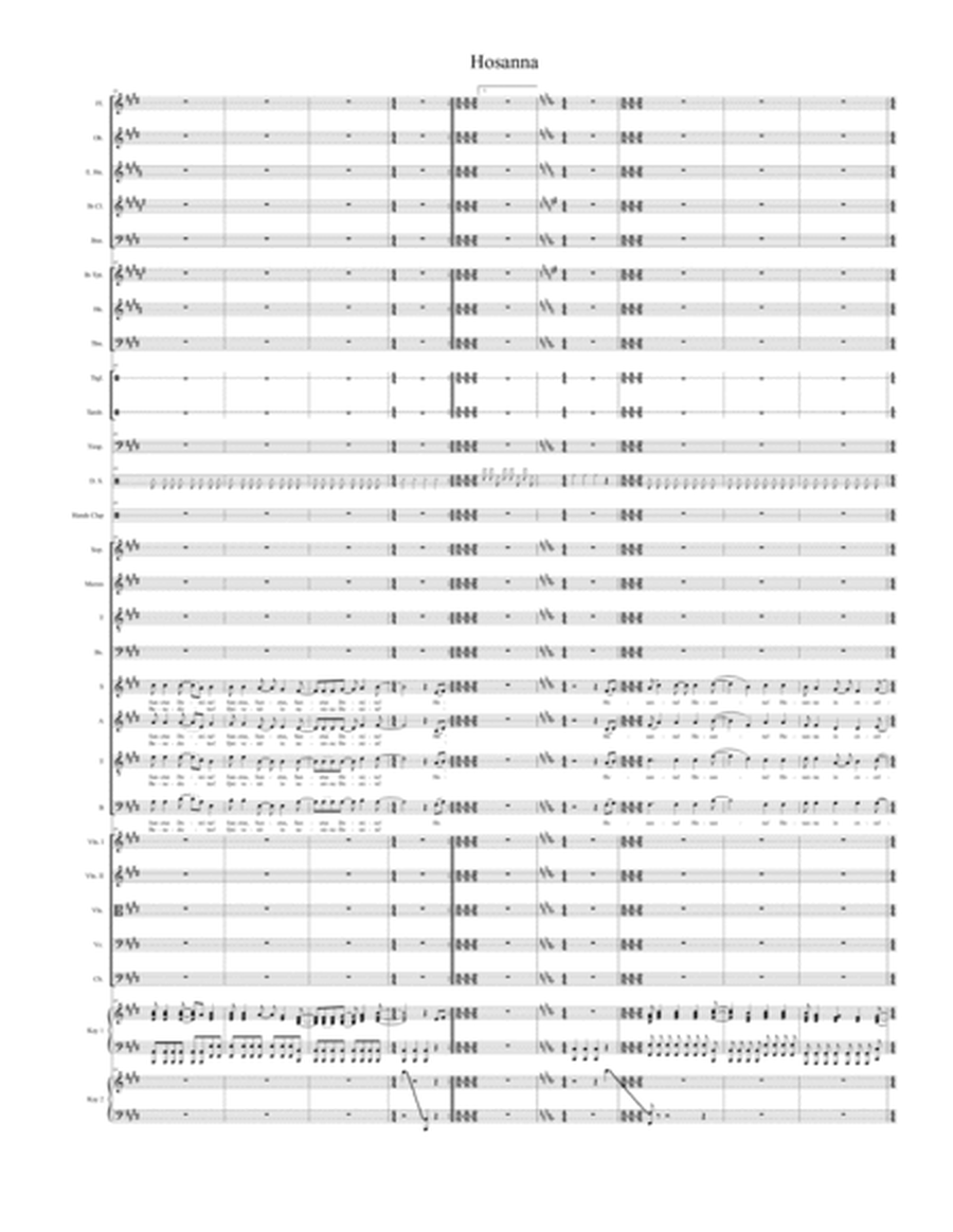 Hosanna (from "Requiem Mass" - Full Score) image number null