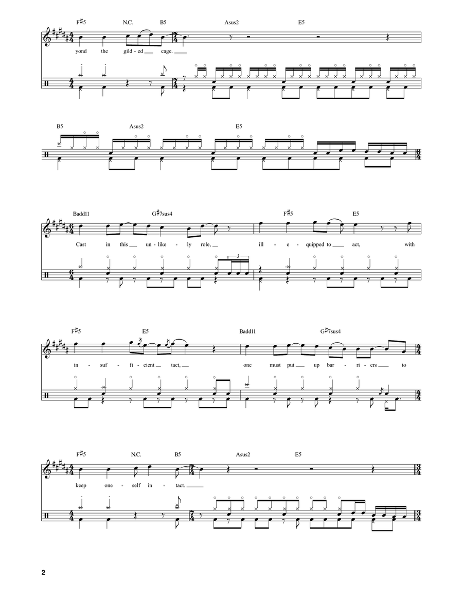 Limelight Limelight Drum Set scores gallery preview page 2