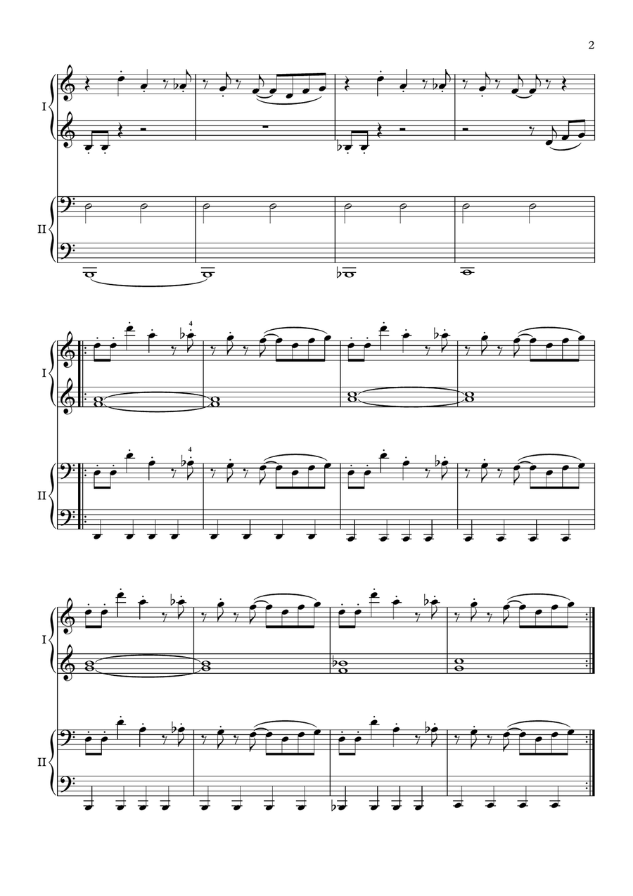 MEGALOVANIA (from Undertale) Easy Piano scores gallery preview page 3