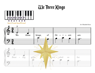 Book cover for We Three Kings - Primer Level