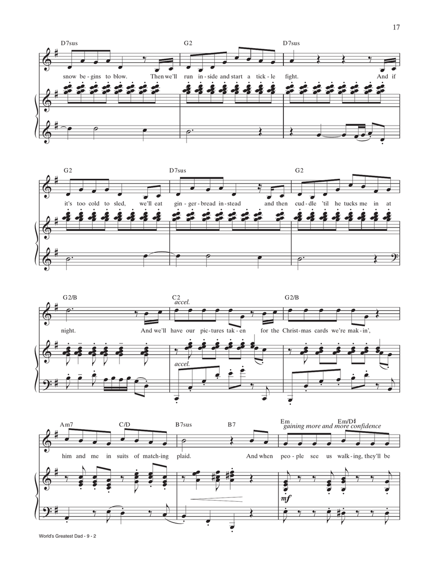 World's Greatest Dad (from Elf: The Musical) World's Greatest Dad (from Elf: The Musical) Voice scores gallery preview page 2