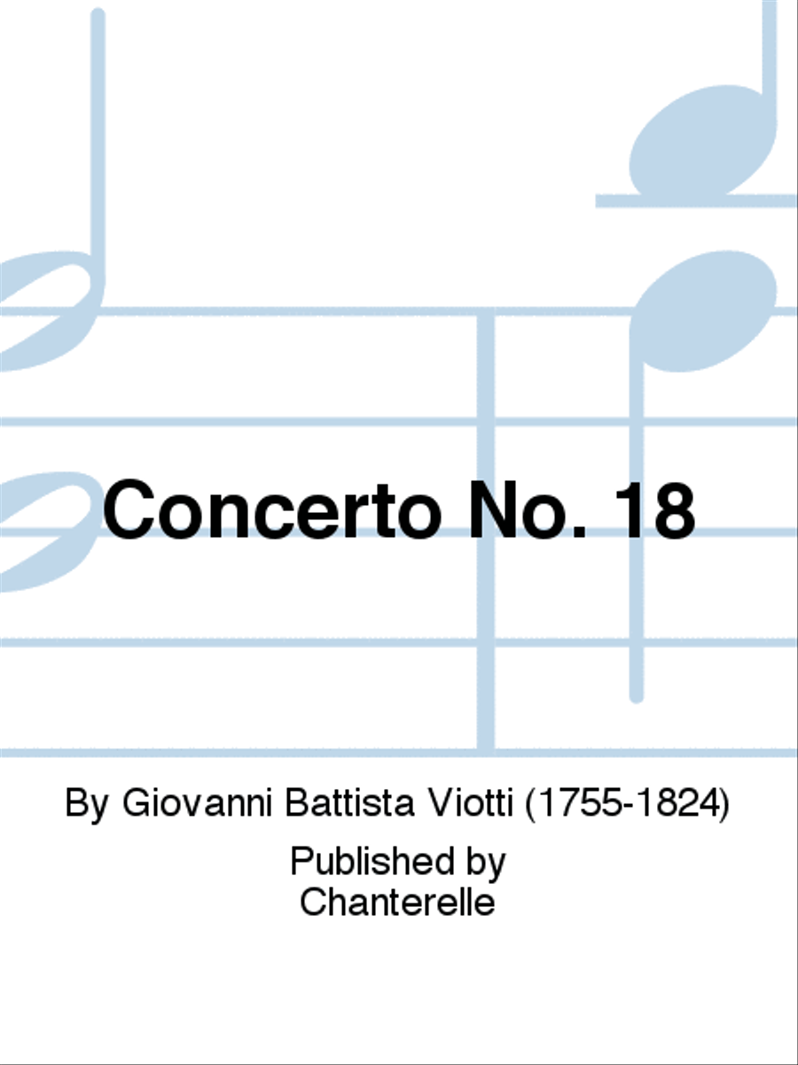 Concerto No. 18 Viola scores gallery preview page 1