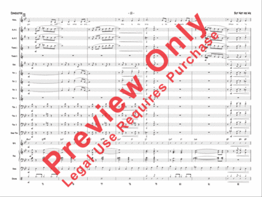 But Not for Me Jazz Ensemble scores gallery preview page 13
