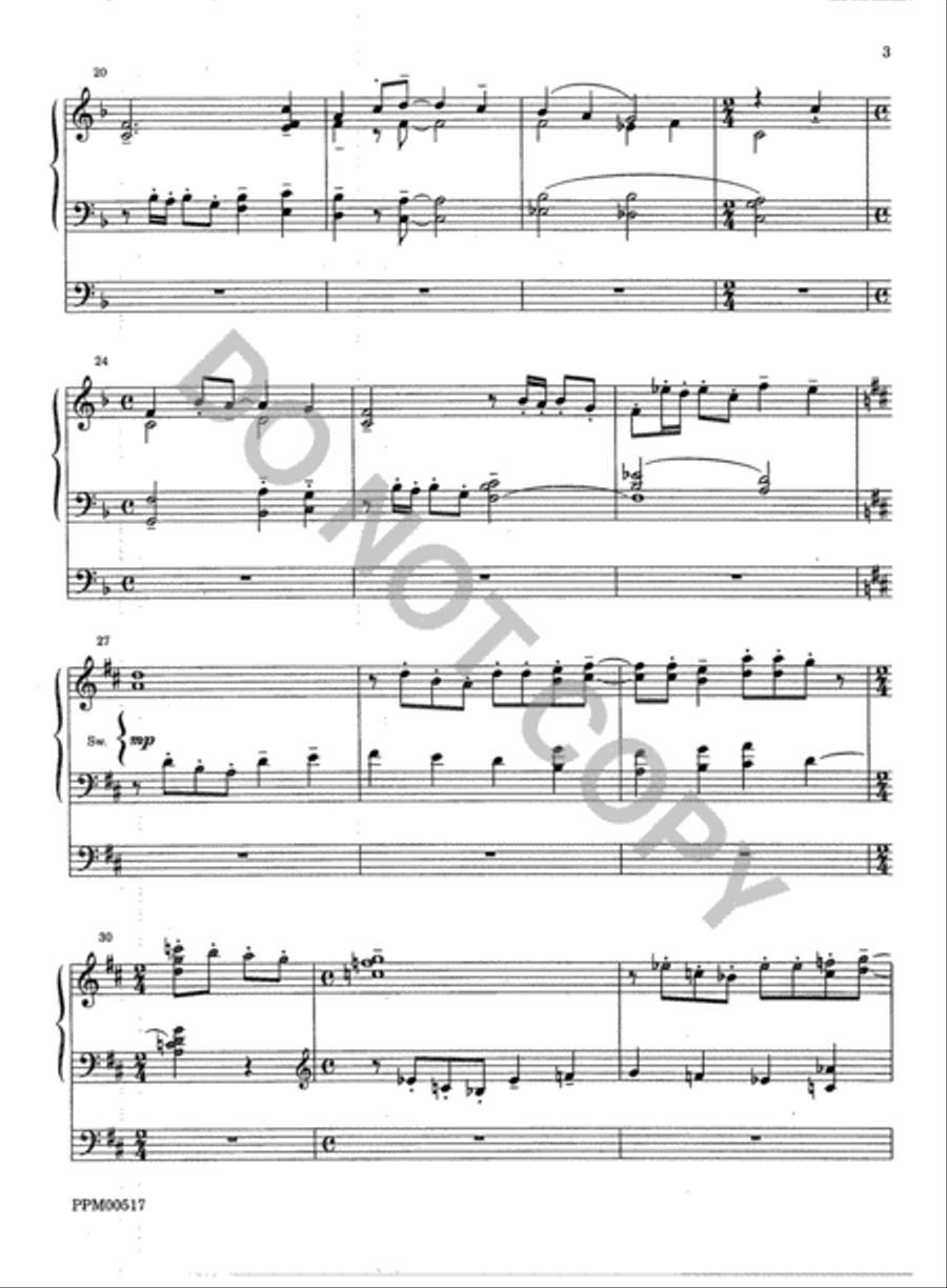 Hymn Series, Volume I Choir scores gallery preview page 4