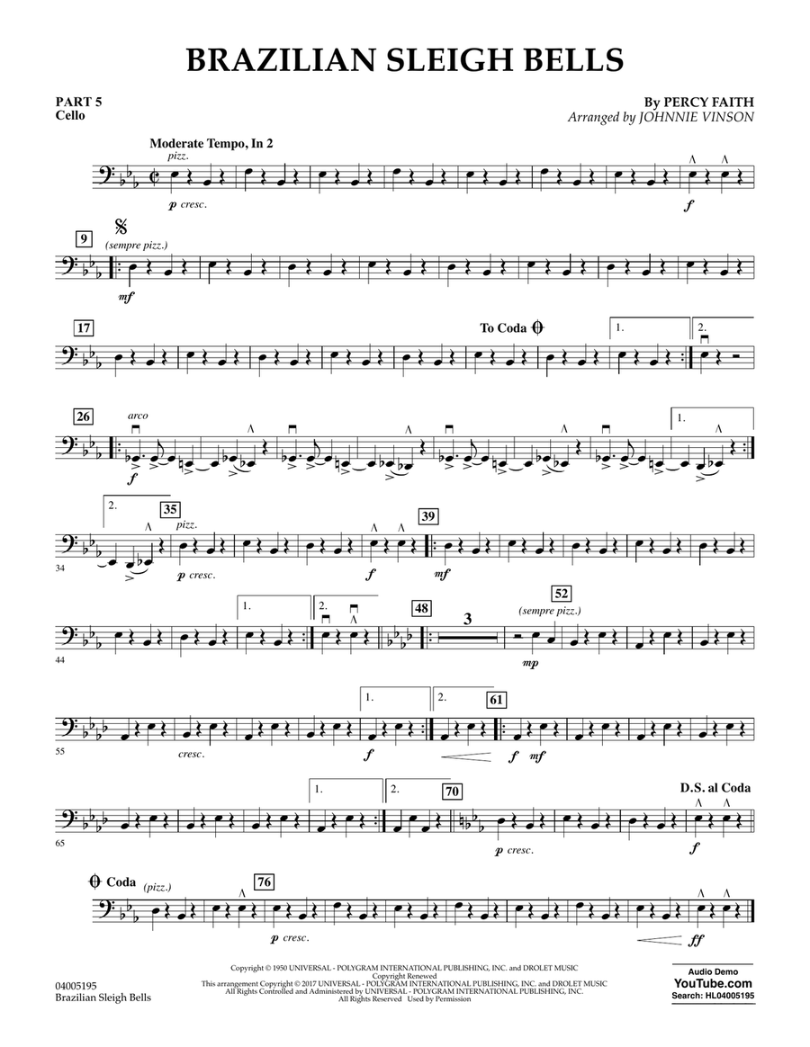 Brazilian Sleigh Bells - Pt.5 - Cello