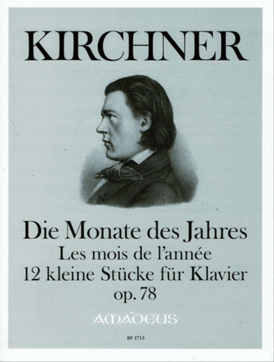 The Twelve Months of the Year op. 78 Piano Solo scores gallery preview page 1