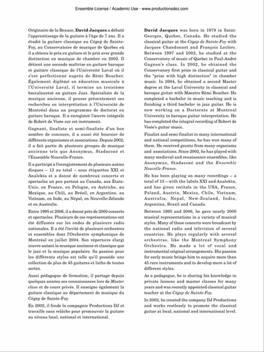 Collection du musicien pigiste, Musique de cérémonie, vol. 1 Violin scores gallery preview page 3