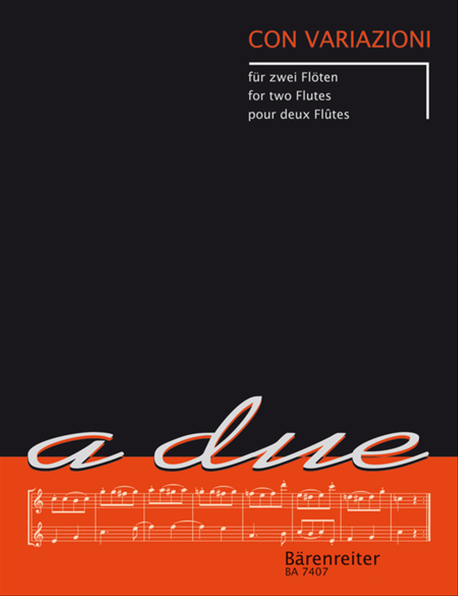 Con Variazioni Flute Duet scores gallery preview page 1