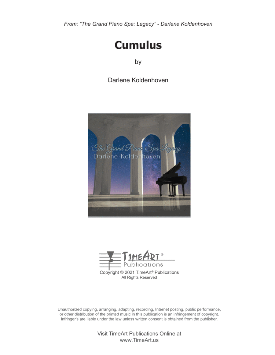 Cumulus Piano Solo scores gallery preview page 1