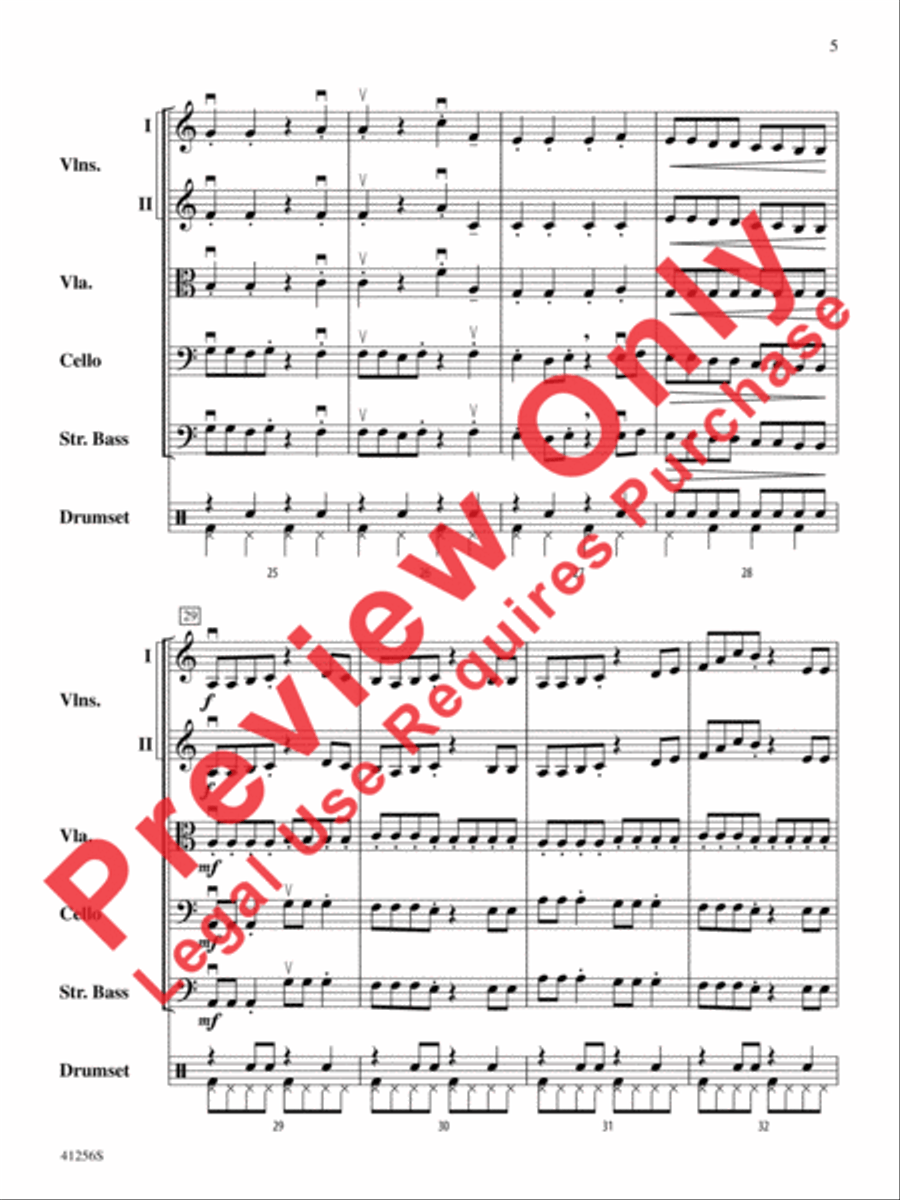 Zuma Breakers String Orchestra scores gallery preview page 6