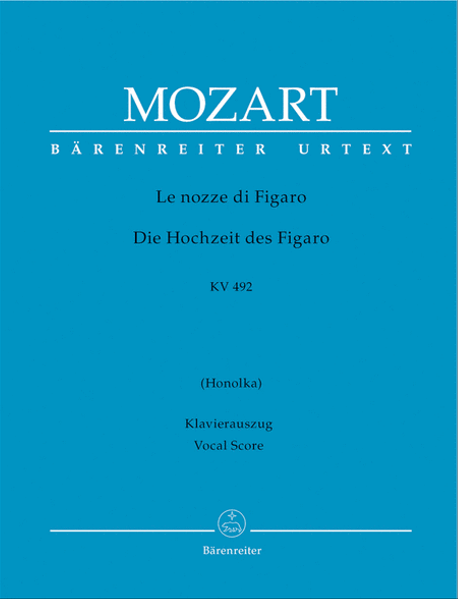 The Marriage of Figaro K. 492 Mixed Choir scores gallery preview page 1