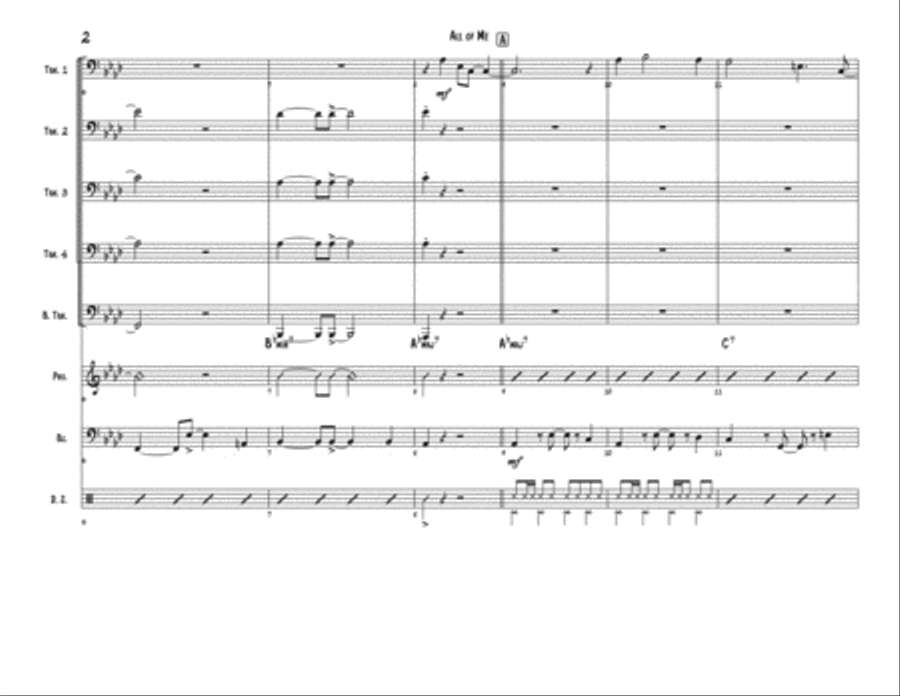 All Of Me Large Ensemble scores gallery preview page 2