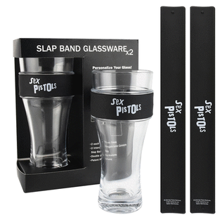 Sex Pistols 2-Pack Slap Bands & Glassware