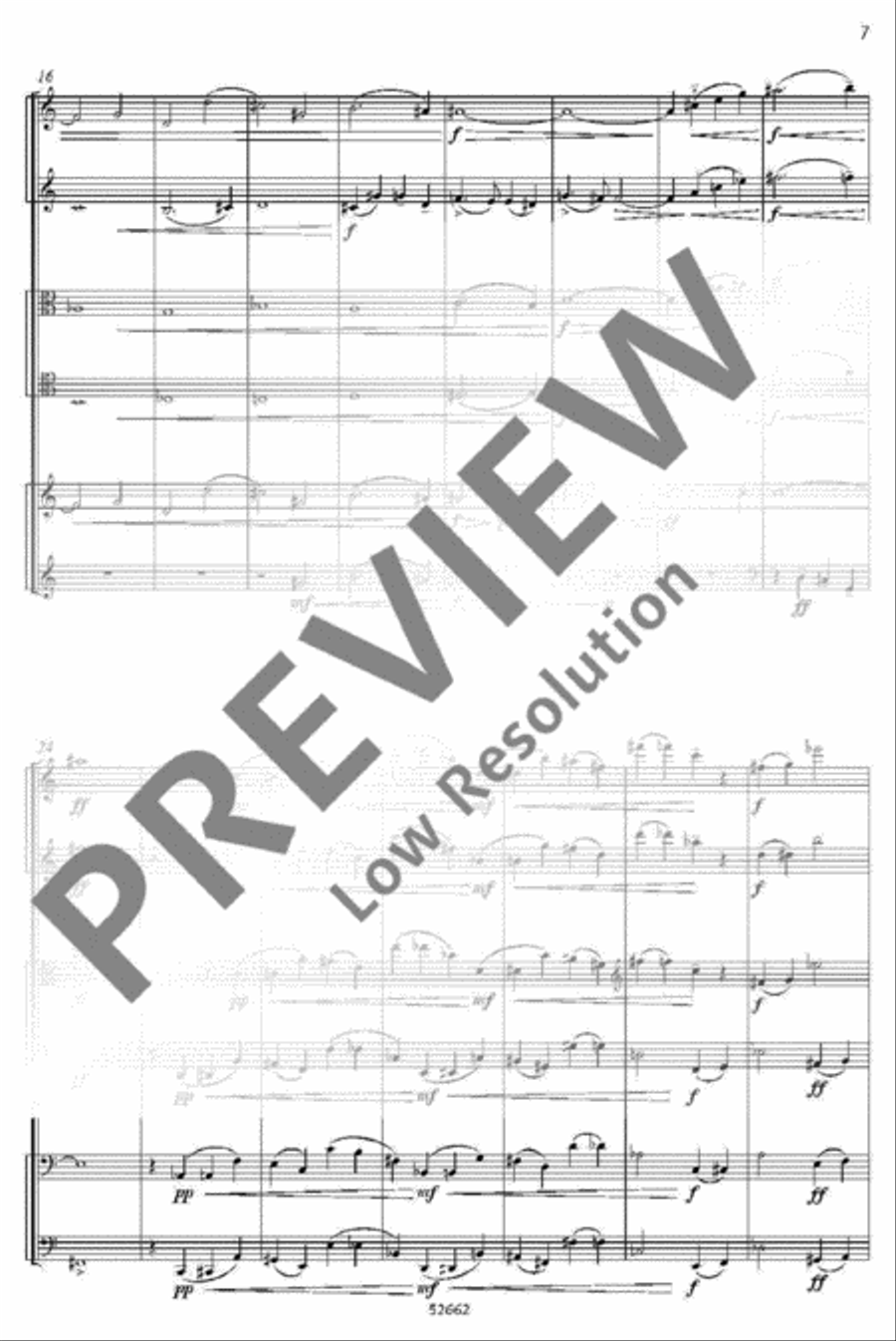 Adagietto Chamber Music scores gallery preview page 4