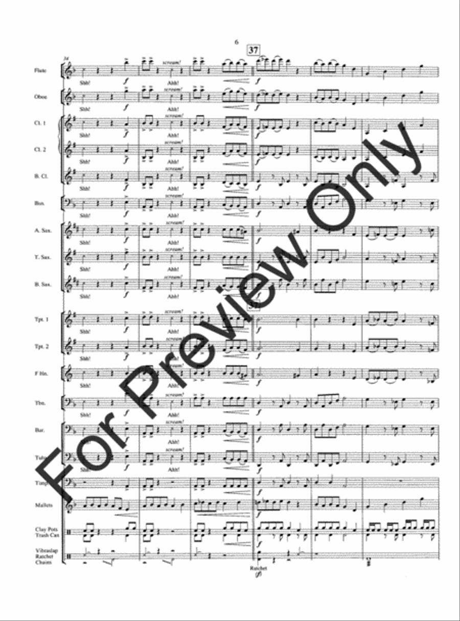 Abracadabra (Score) Abracadabra (Score) Concert Band scores gallery preview page 9