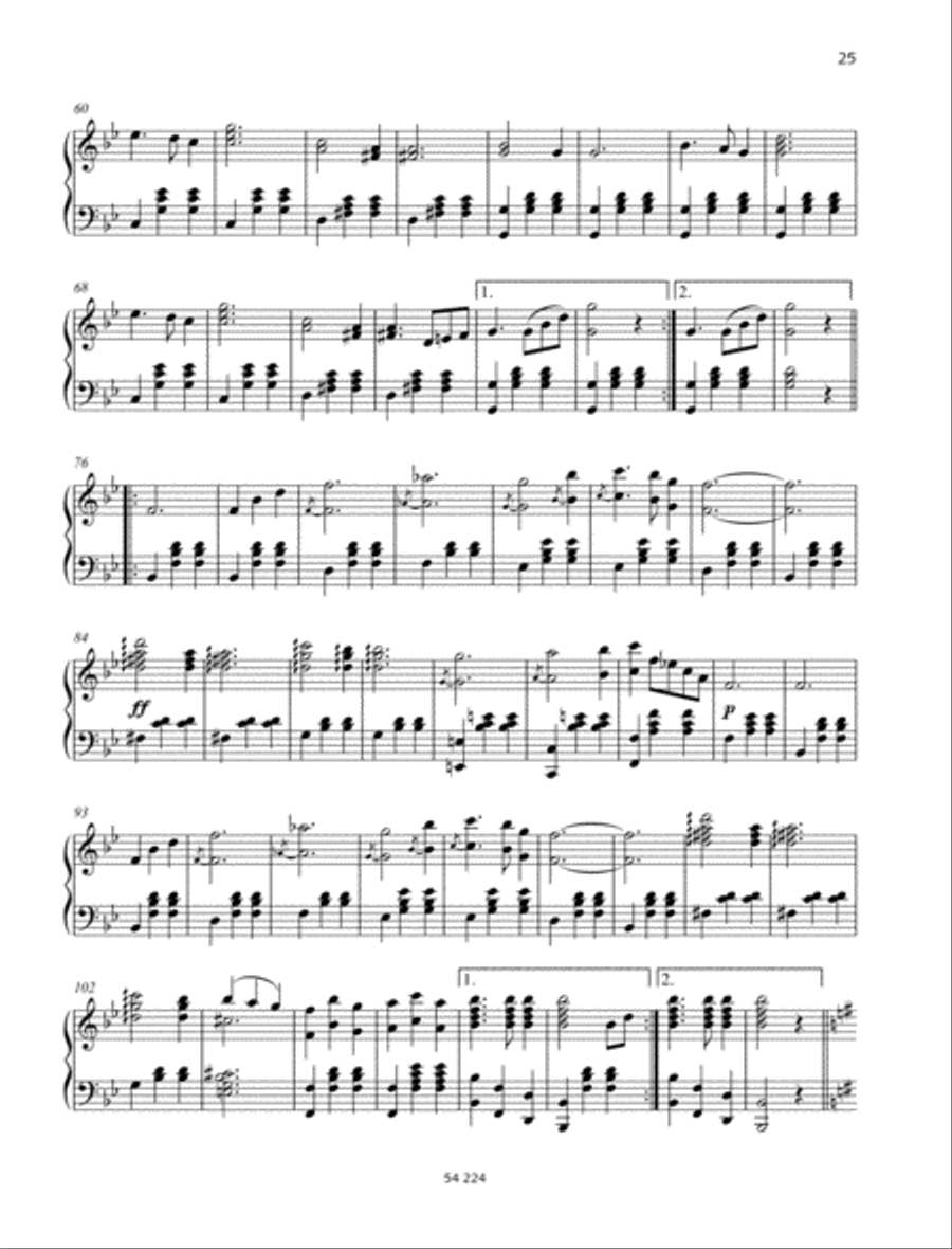Harmony Club Waltz Piano Solo scores gallery preview page 3
