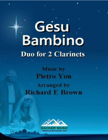 Gesu Bambino - Clarinet Duo image number null