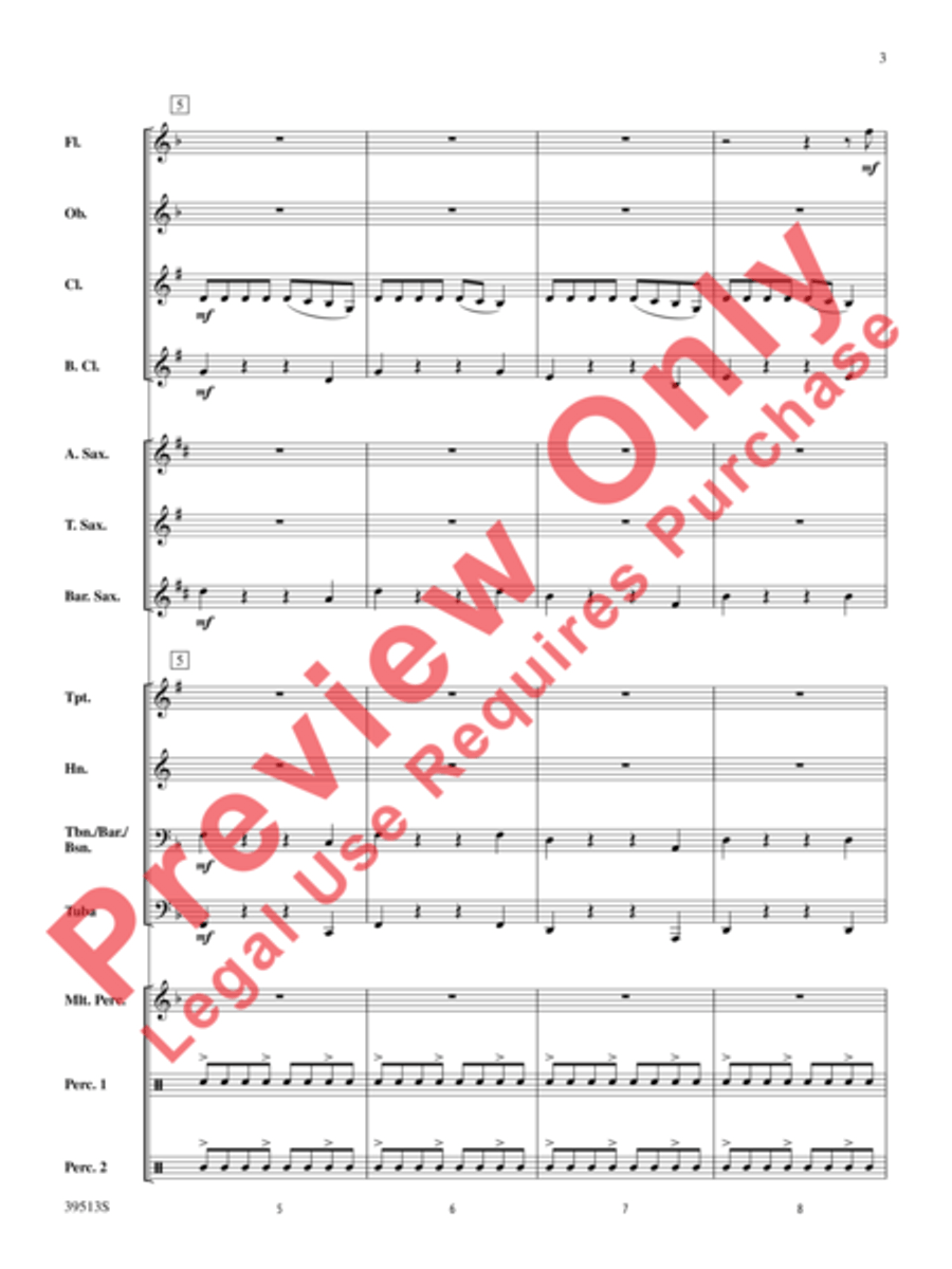 We Are Young We Are Young Concert Band scores gallery preview page 4