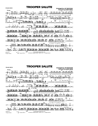 Trooper Salute - Snare Drum