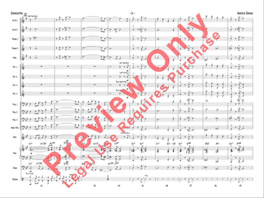 Sadie's Dance Sadie's Dance Jazz Ensemble scores gallery preview page 7