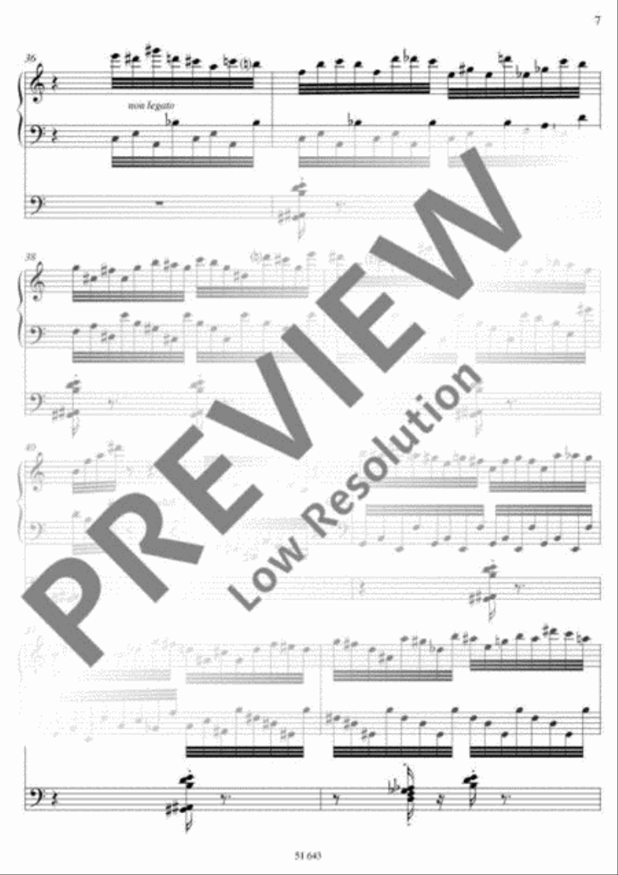 La Chapelle des Abîmes Organ scores gallery preview page 8