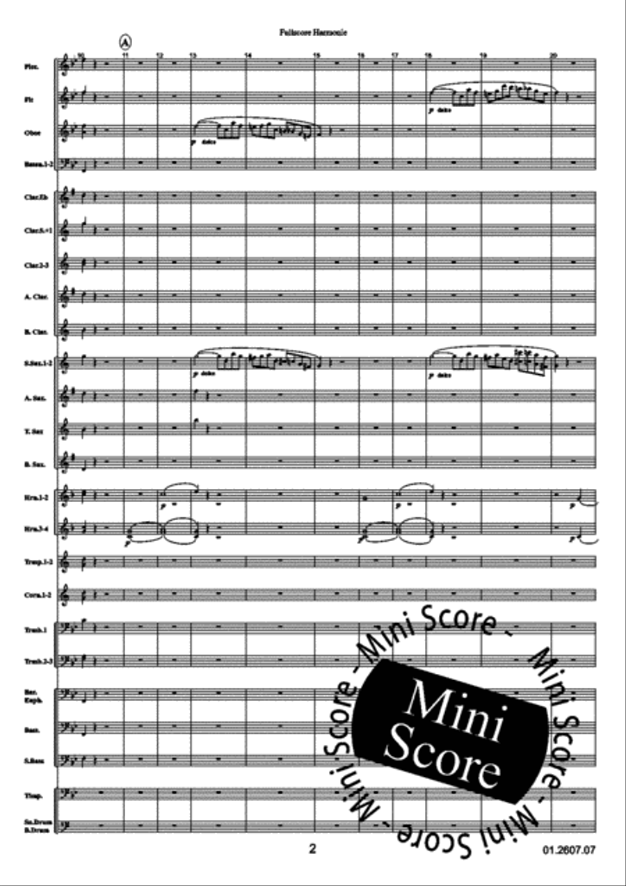Anacreon Ouverture Anacreon Ouverture Concert Band scores gallery preview page 8