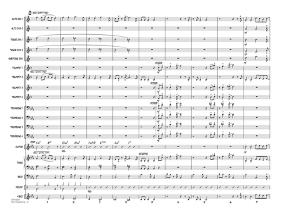 Pick Yourself Up (arr. Sammy Nestico) - Conductor Score (Full Score)