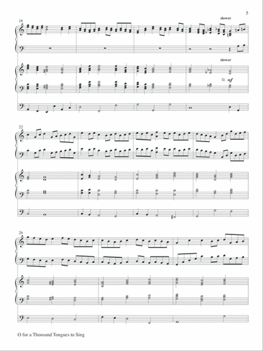 Where Two Are Gathered Organ scores gallery preview page 8