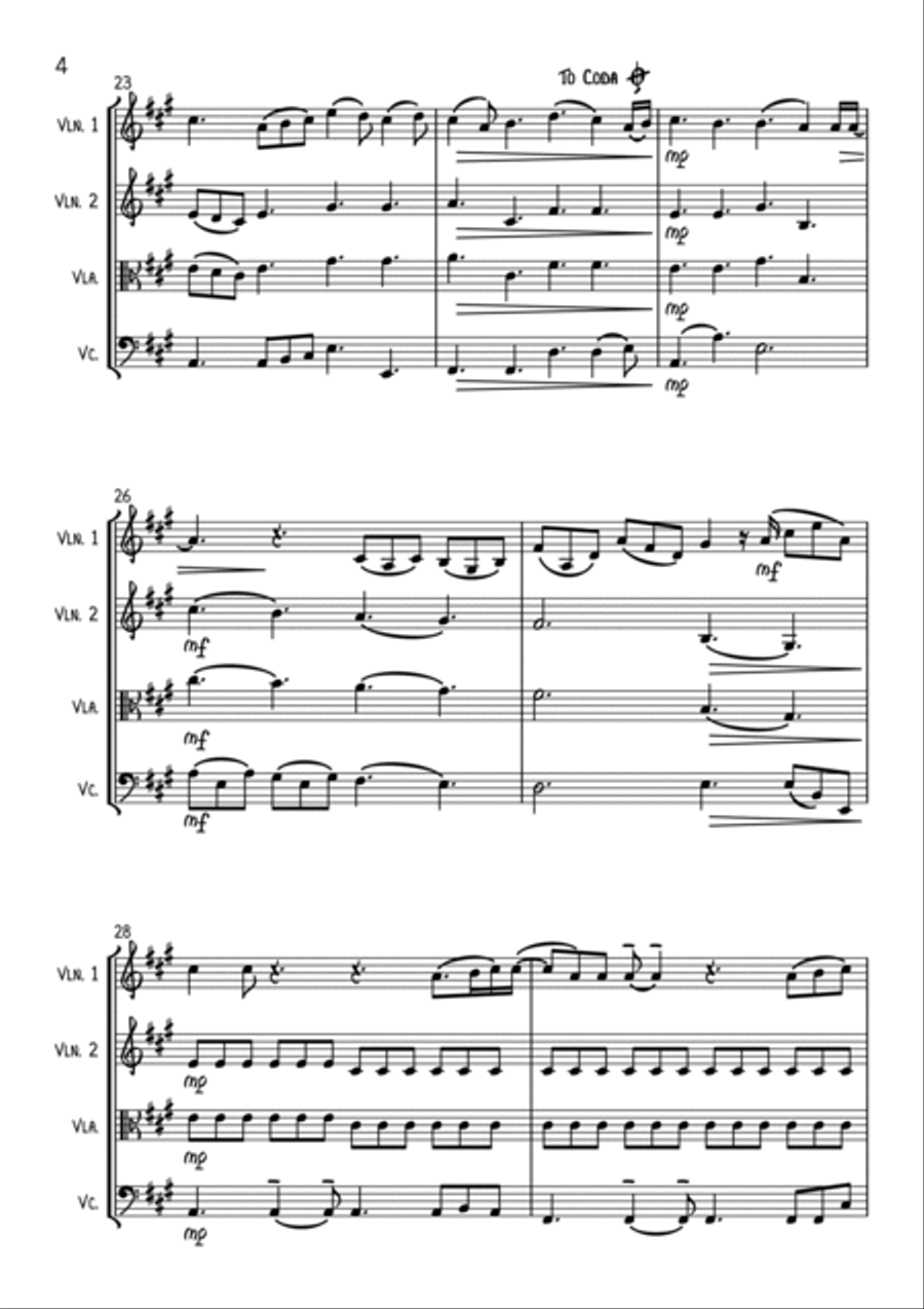 Perfect String Trio scores gallery preview page 4
