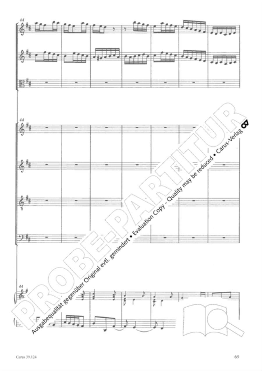 Sing to the Lord a new song (Singet dem Herrn ein neues Lied) 4-Part scores gallery preview page 70