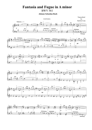 Fantasia and Fugue in A minor BWV904