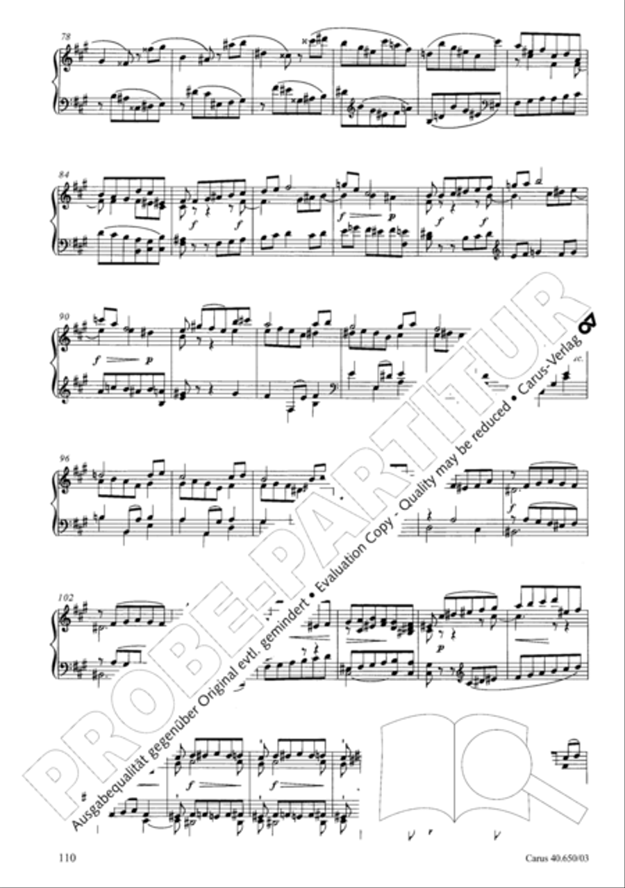 Petite Messe solennelle 4-Part scores gallery preview page 113