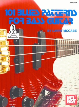 Book cover for 101 Blues Patterns for Bass Guitar