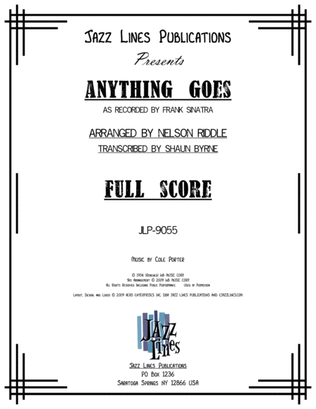 Book cover for Anything Goes