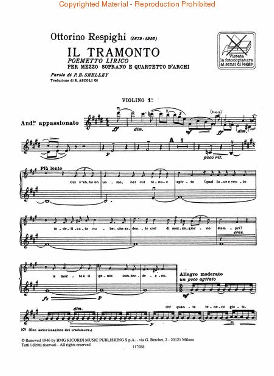 Il Tramonto Part scores gallery preview page 2