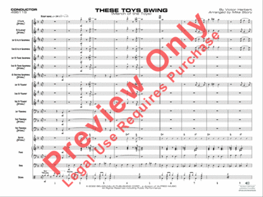 These Toys Swing Jazz Ensemble scores gallery preview page 4
