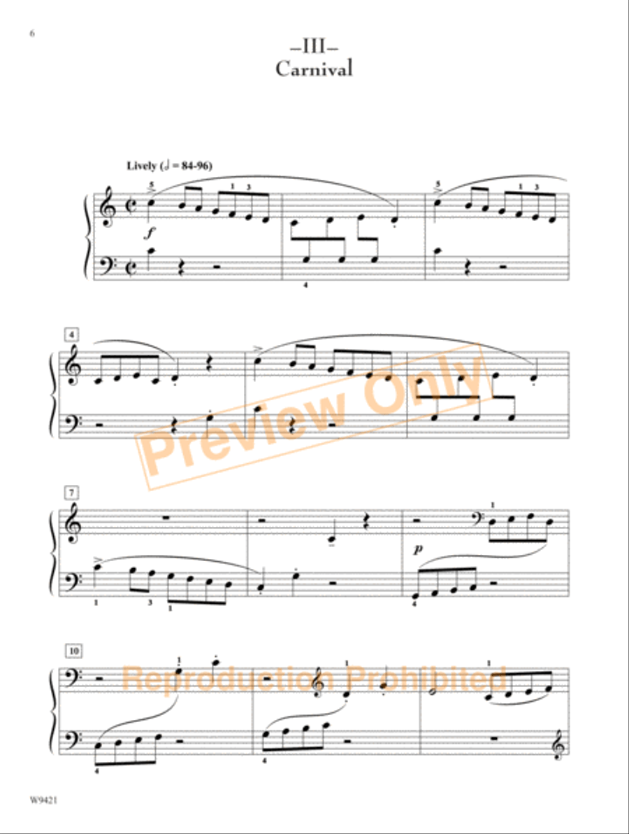 Festival Sonatina Festival Sonatina Piano Method scores gallery preview page 5