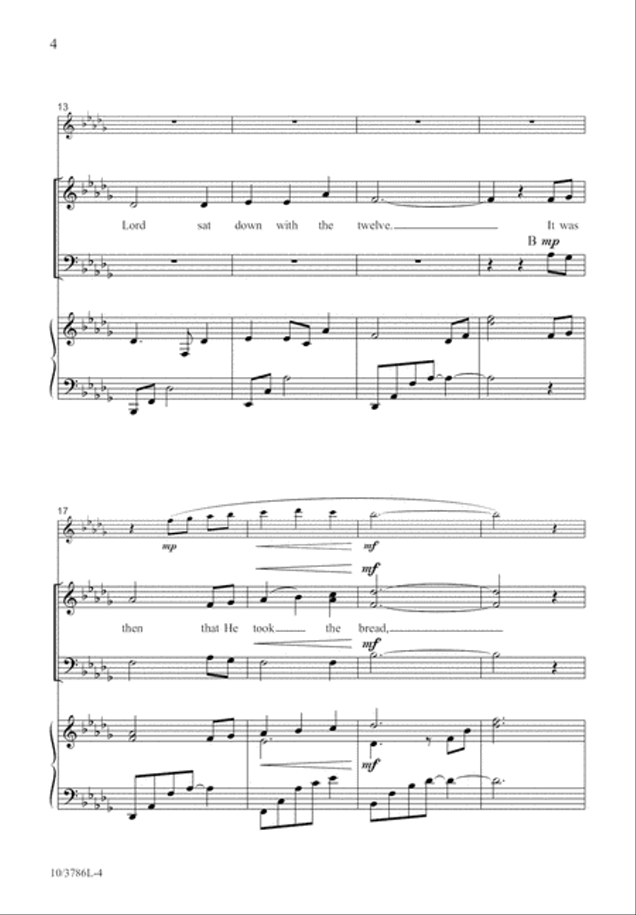 Remember Me 3-Part scores gallery preview page 5