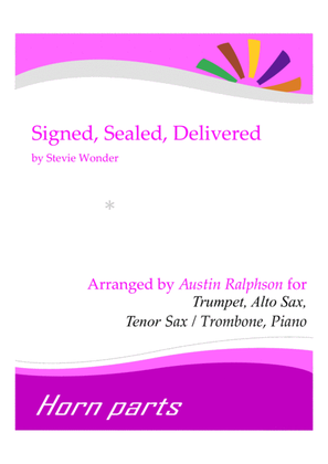 Book cover for Signed, Sealed, Delivered I'm Yours