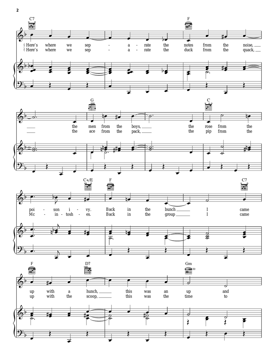 Step To The Rear Step To The Rear Piano, Vocal, Guitar scores gallery preview page 2