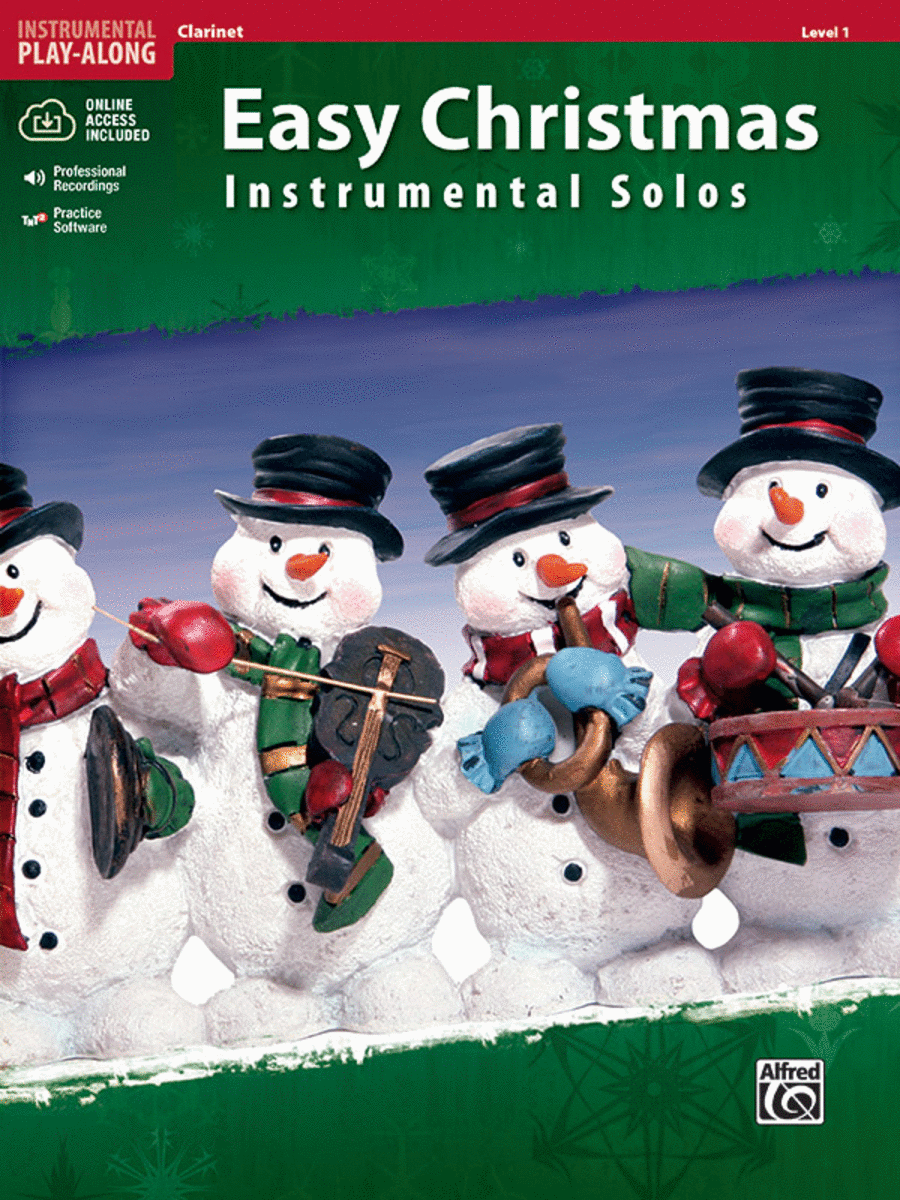 Easy Christmas Instrumental Solos, Level 1 (Clarinet)